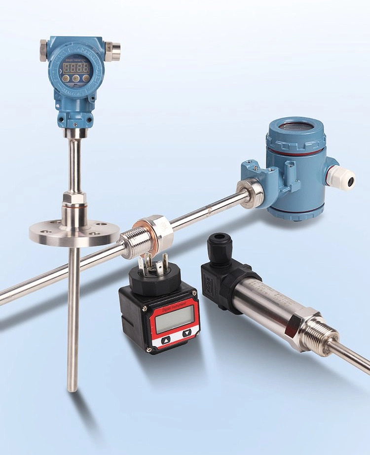 An industrial sensor installed at an inspection point, once the ROI is proven.